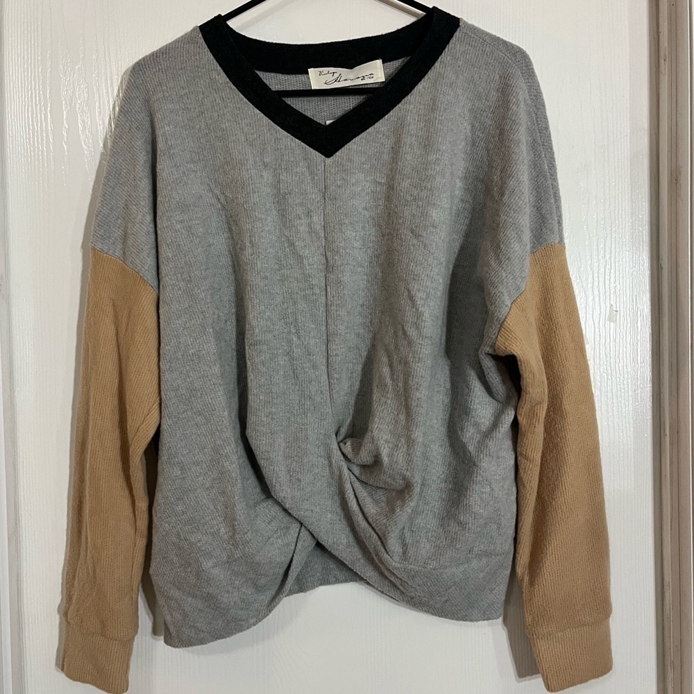 Vintage Havana V-Neck Sweater